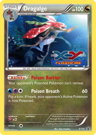 Dragalge - XY10 (Prerelease)/211 - XY Promos Holofoil