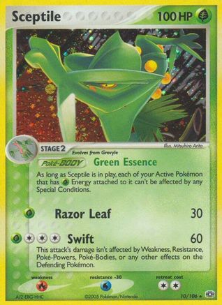 Sceptile/106 - Emerald Holofoil