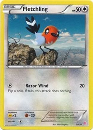 Fletchling (#19) - XY Trainer Kit Sylveon & Noivern