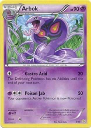 Arbok - XY Trainer Kit Sylveon & Noivern