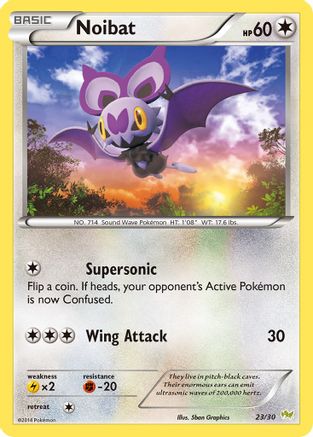 Noibat (#23) - XY Trainer Kit Sylveon & Noivern