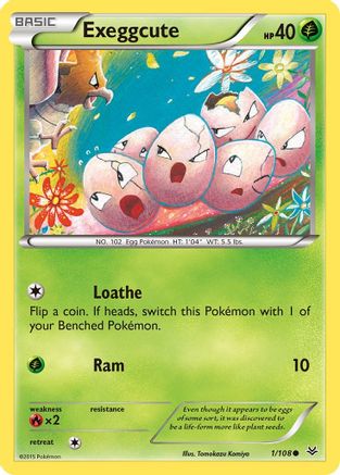 Exeggcute 1/108 - XY Roaring Skies