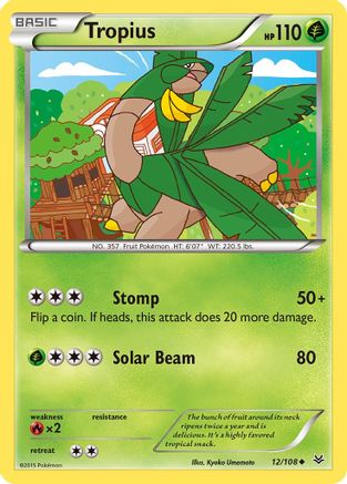 Tropius/108 - XY Roaring Skies