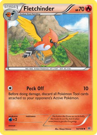 Fletchinder/108 - XY Roaring Skies