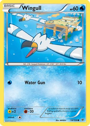 Wingull 18/108 - XY Roaring Skies