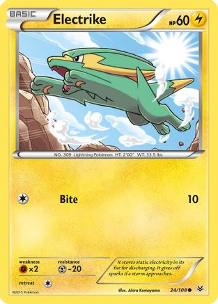 Electrike 24/108 - XY Roaring Skies Reverse Holofoil