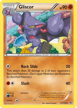 Gliscor/108 - XY Roaring Skies