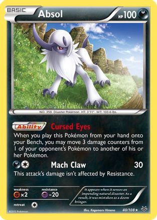 Absol 40/108 - XY Roaring Skies