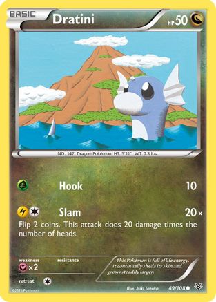 Dratini 49/108 - XY Roaring Skies