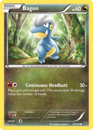 Bagon (54) 54/108 - XY Roaring Skies