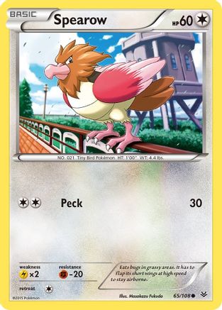 Spearow 65/108 - XY Roaring Skies