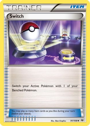 Switch 91/108 - XY Roaring Skies