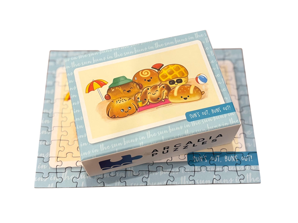 99 pieces Buns under the Sun Jigsaw Puzzle
