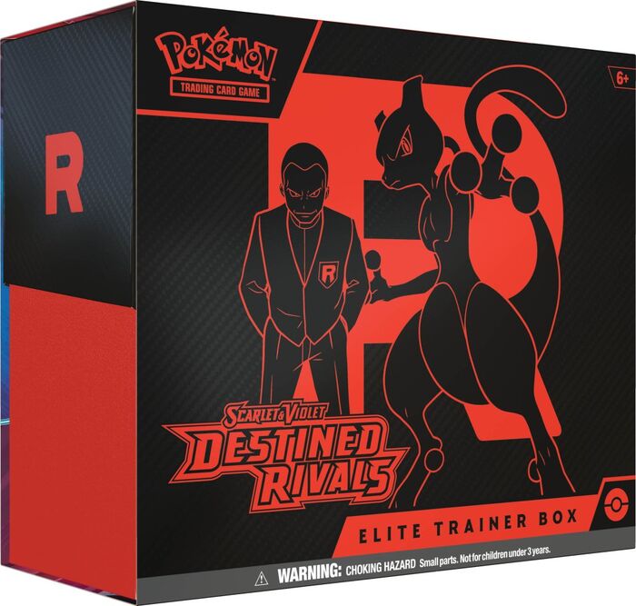 Destined Rivals Elite Trainer Box (Pre Order May 30th 2025) Limit 1 per person