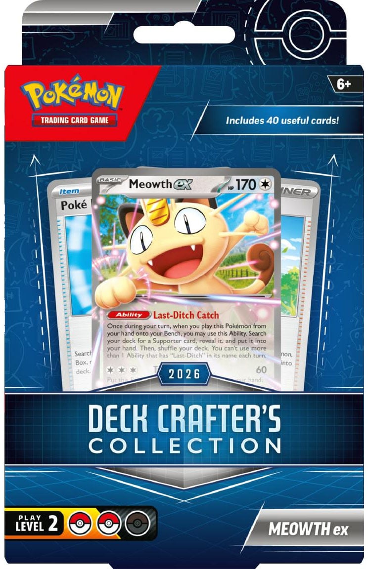 Pokémon TCG Deck Crafter's Collection — front of packaging (official product image)