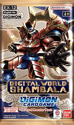 Digimon Card Game - Digital World Shambala - Booster Pack (EX-12)