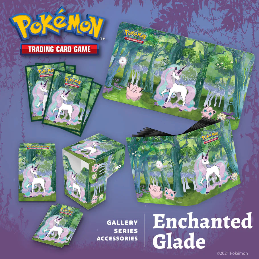 Ultra Pro - 4-Pocket Portfolio Binder - Pokémon - Gallery Series Enchanted Glade