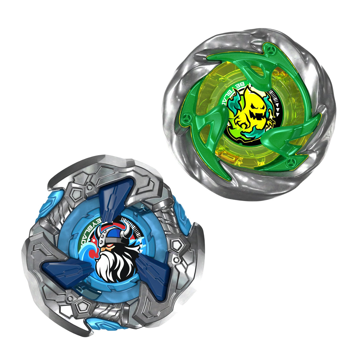 (Hasbro) Beyblade X - Circle Ghost 4-60LR & Hack Viking 4-55O Dual Pack