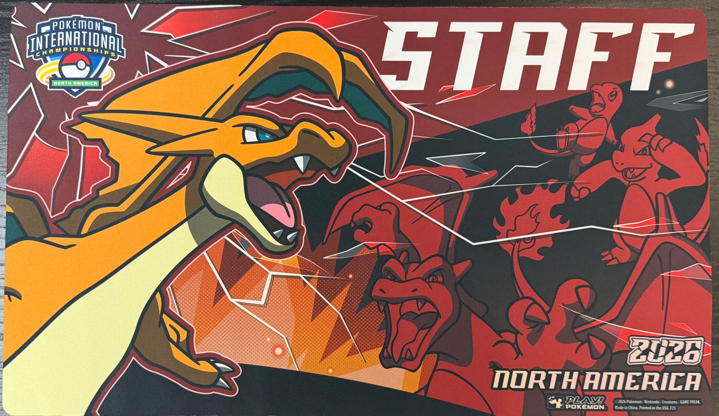 Pokemon North America 2026 International Championship Playmat - Staff