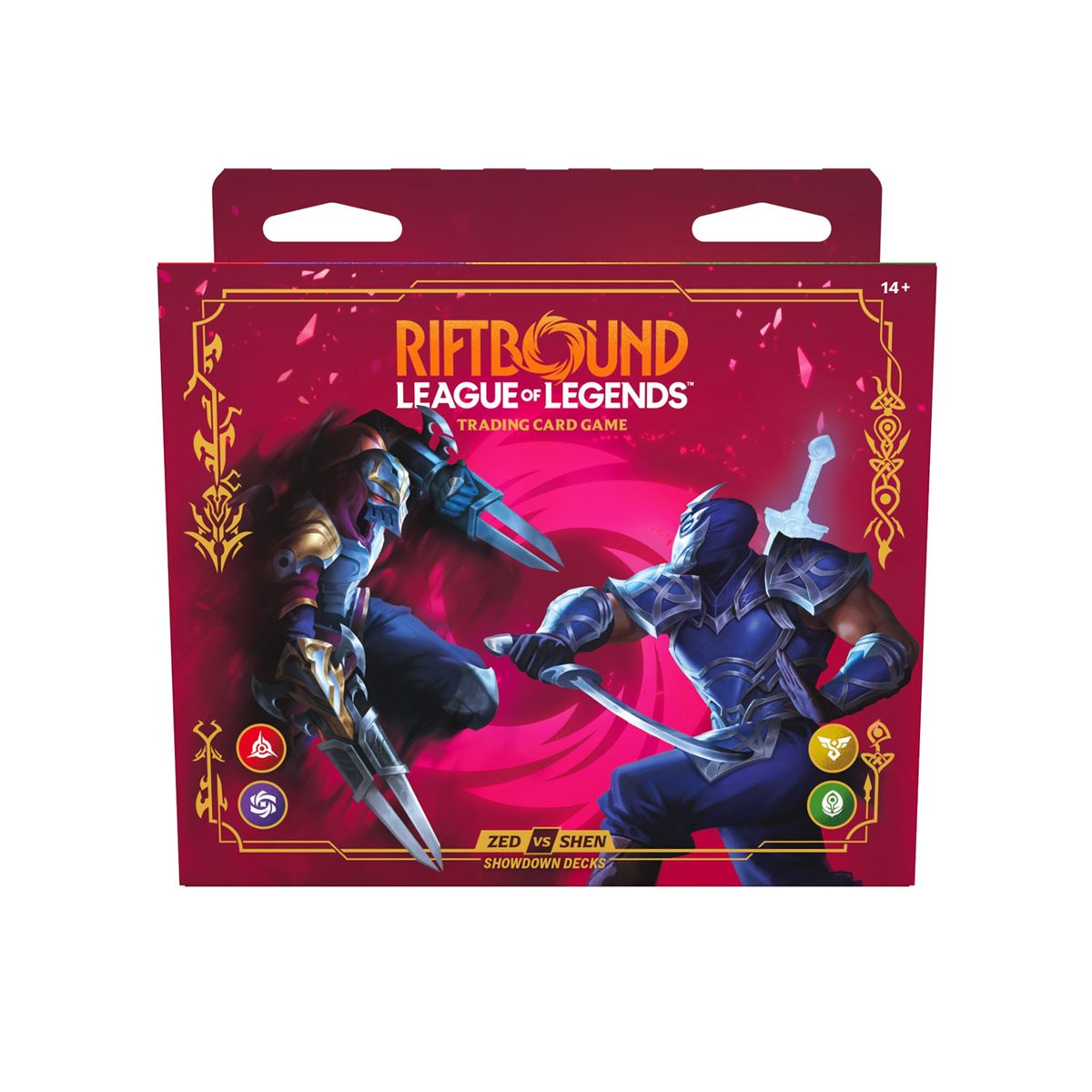 Riftbound - League of Legends TCG - Vendetta - Champion Deck Display: Zed vs. Shen (PREORDER JULY 2026)
