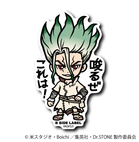 Dr. Stone - Senku Ishigami Small Sticker (B-SIDE LABEL)