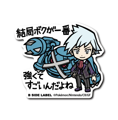 Pokémon - Steven & Metagross Small Sticker (B-SIDE LABEL)