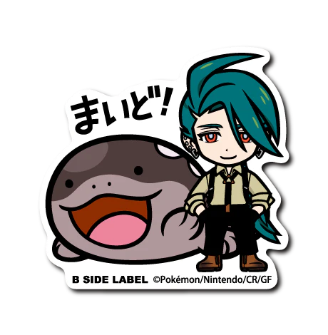 Pokémon - Rika & Clodsire Small Sticker (B-SIDE LABEL)