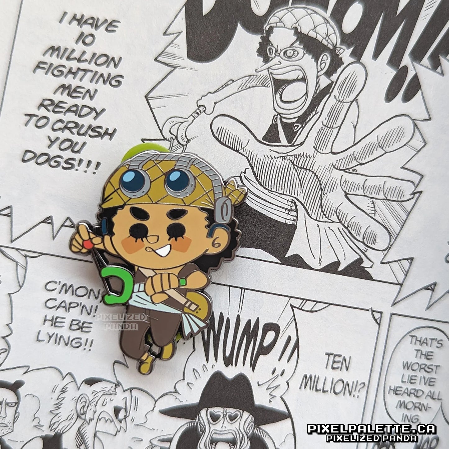 Usopp Pin (Pixelized Panda)