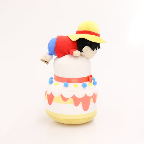 【One Piece】Birthday Cake Plush Toy Luffy