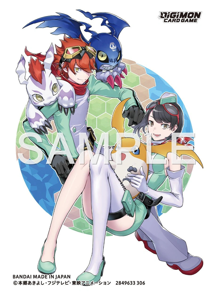 Digimon CG - Dan Yuki & Kanan Yuki Sleeves