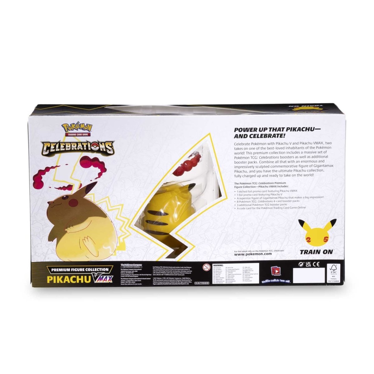 Pokémon TCG - Sword & Shield - Celebrations - Premium Figure Collection (Pikachu VMAX)