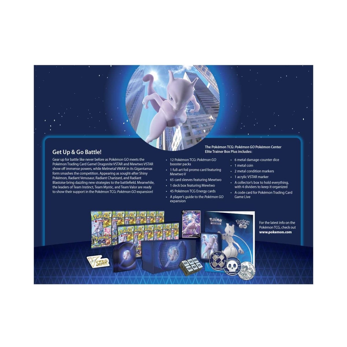Pokémon TCG - Sword & Shield - Pokémon GO - Elite Trainer Box (Pokemon Center Exclusive)