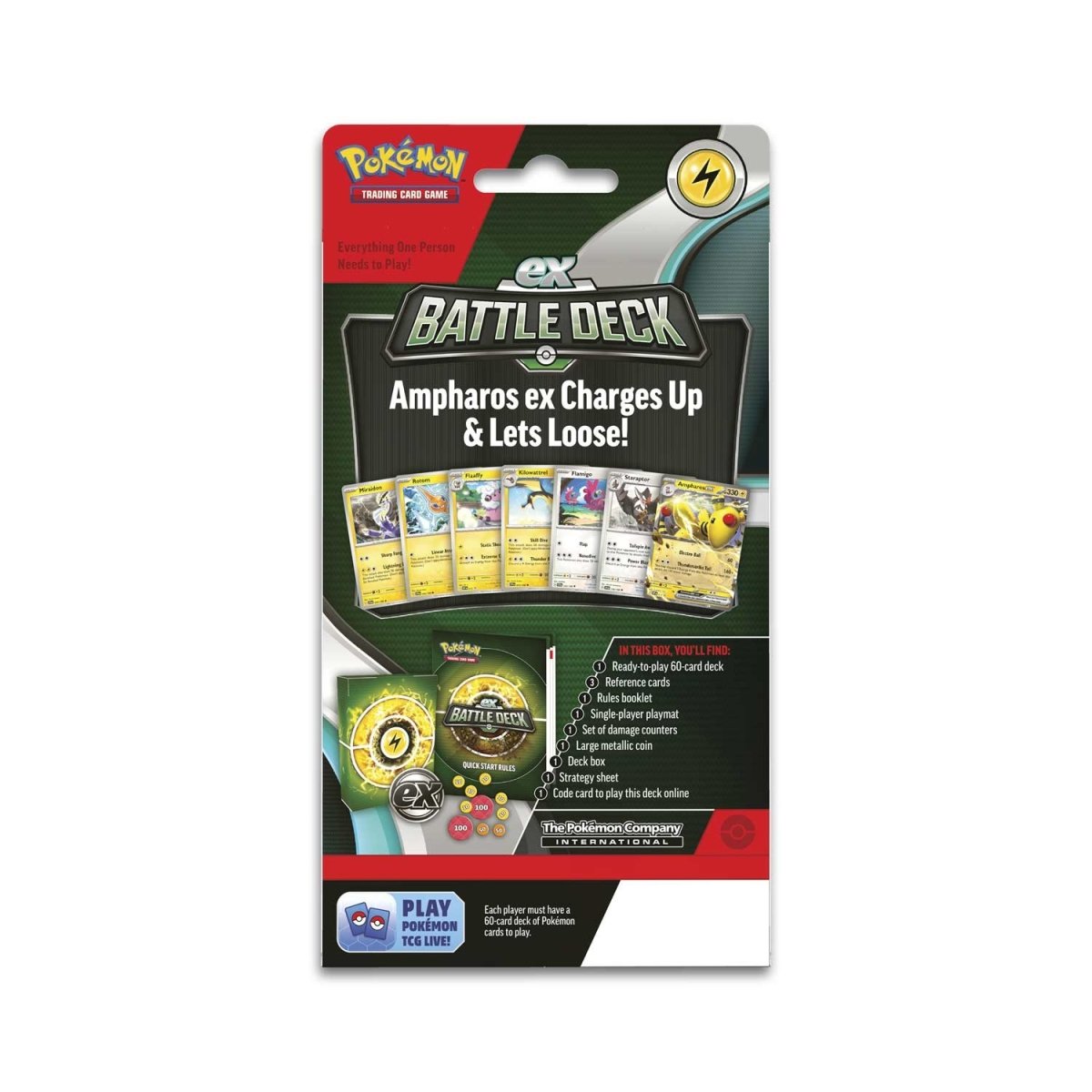 Pokémon TCG - Scarlet & Violet - ex Battle Deck (Ampharos ex)