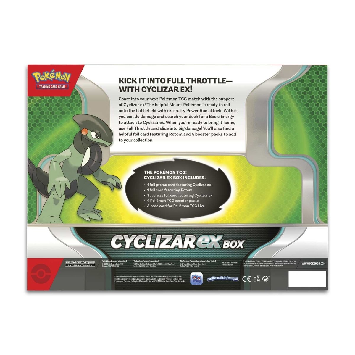Pokémon TCG - Scarlet & Violet - Cyclizard Ex Box