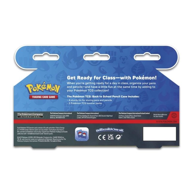 Pokemon Back To School Pencil Case