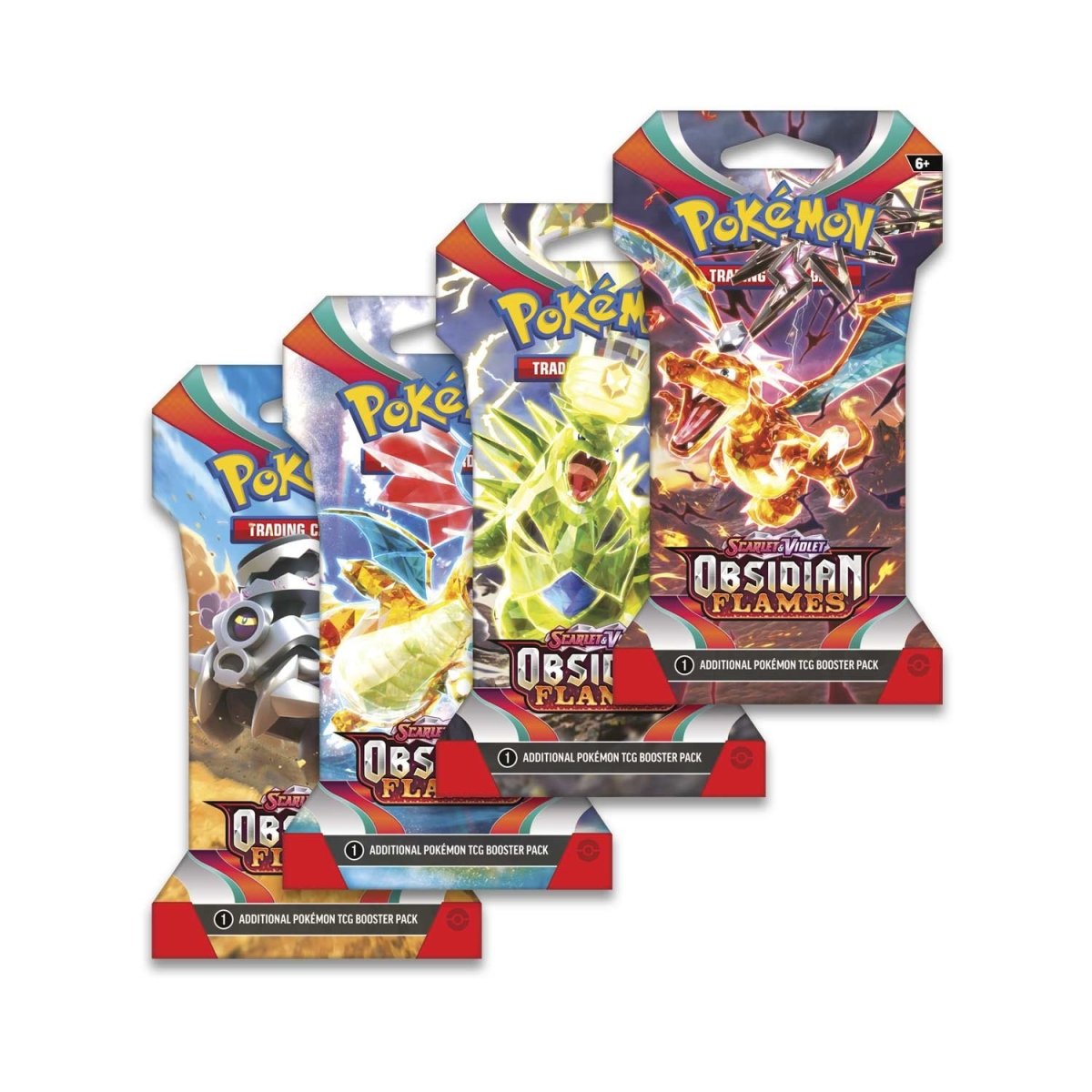 Obsidian Flames Sleeved Booster