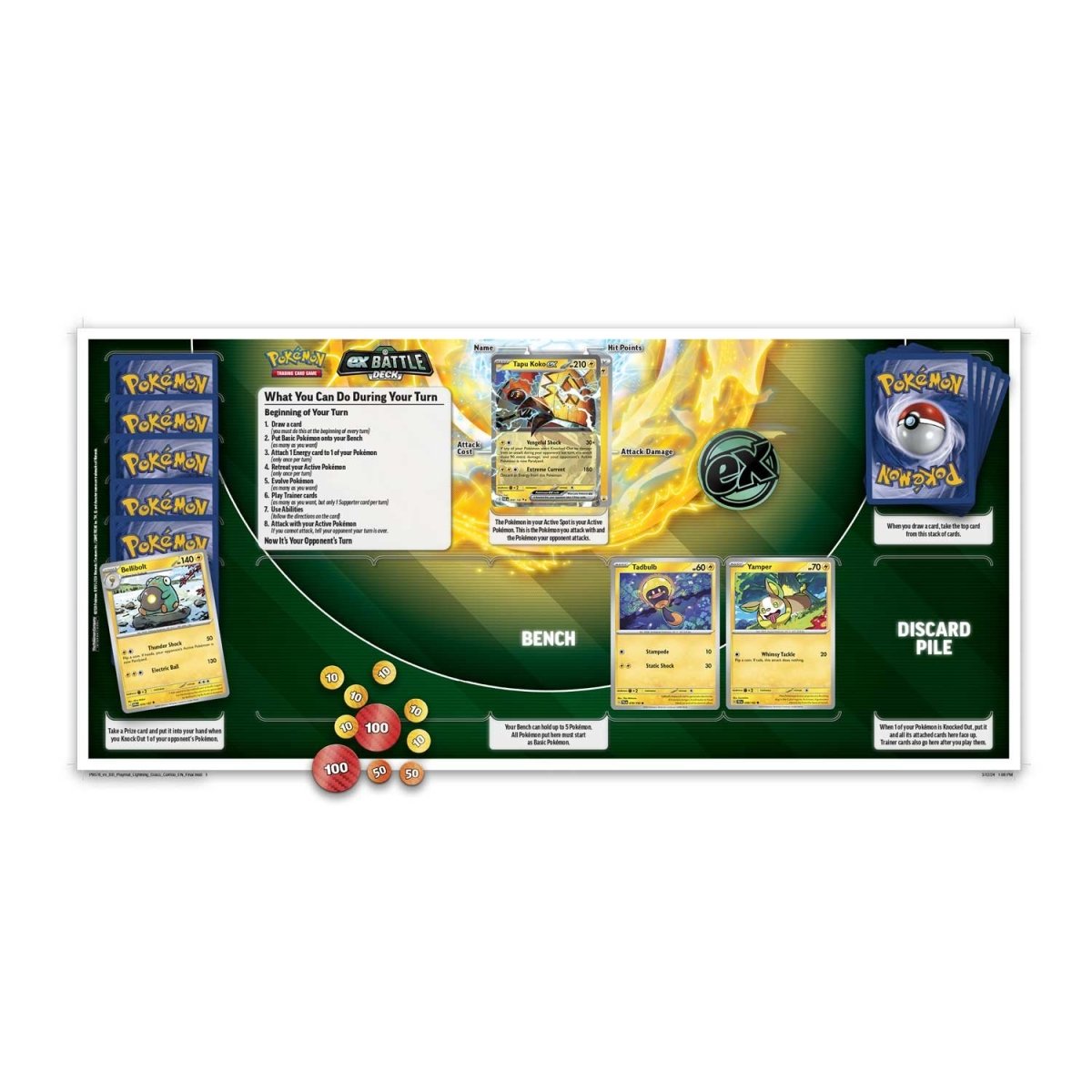 Pokémon - Scarlet & Violet - ex Battle Deck (Tapu Koko ex)