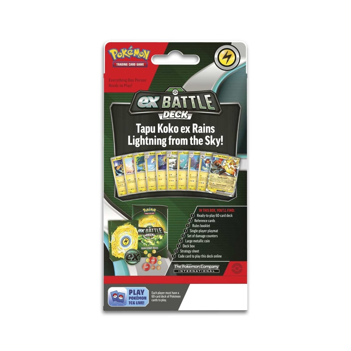 Pokémon - Scarlet & Violet - ex Battle Deck (Tapu Koko ex)