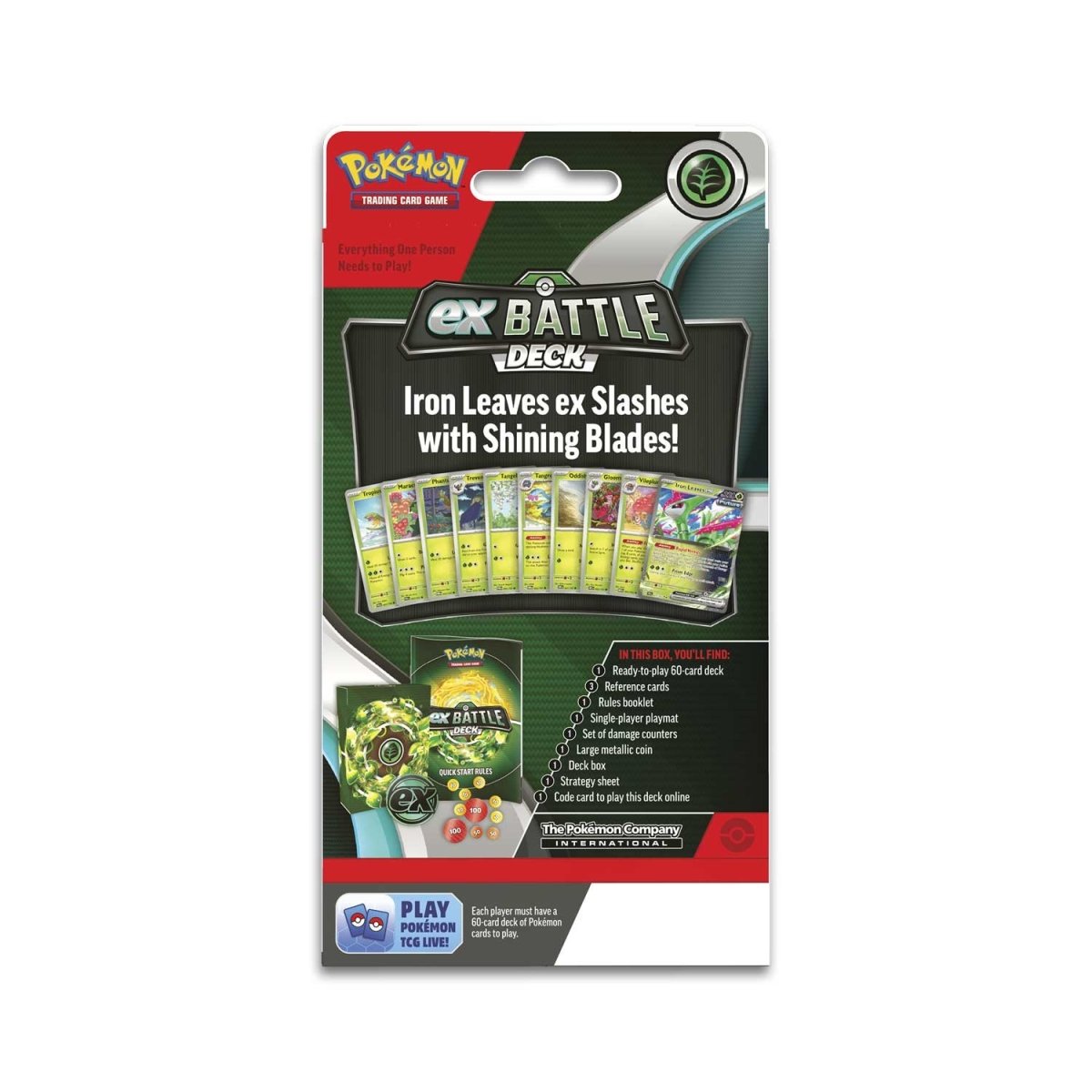 Pokémon TCG - Scarlet & Violet - ex Battle Deck (Iron Leaves ex)