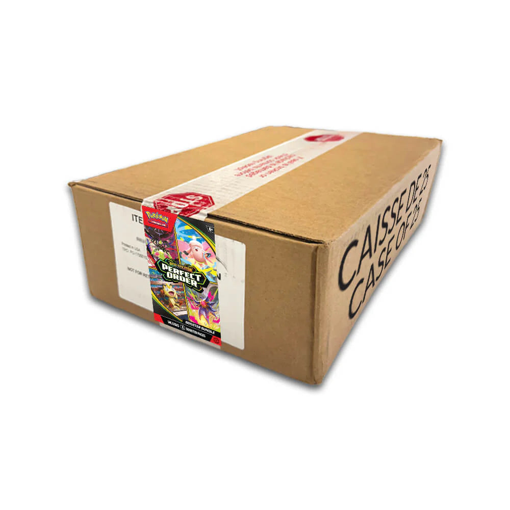 Pokémon TCG - Mega Evolution - Perfect Order - Booster Bundle Sealed Case of 25