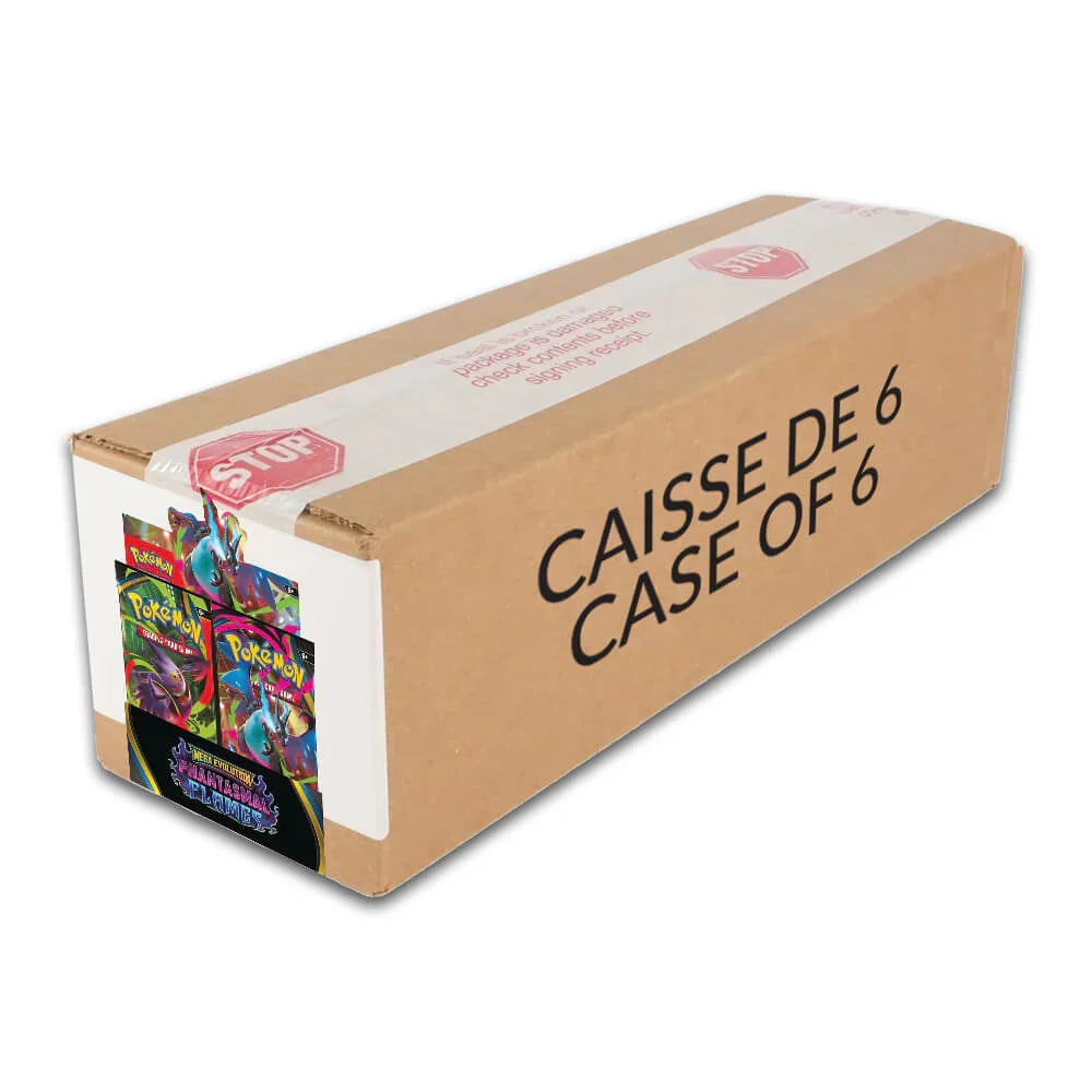 Pokémon TCG Phantasmal Flames Booster Box Sealed Case