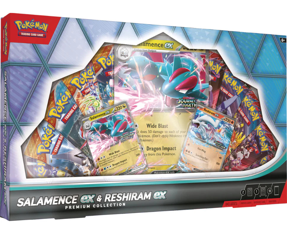 Pokémon TCG - Scarlet & Violet - Salamence ex & Reshiram ex Premium Collection