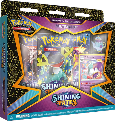 Pokémon TCG - Sword & Shield - Shining Fates - Mad Party Pin Collection