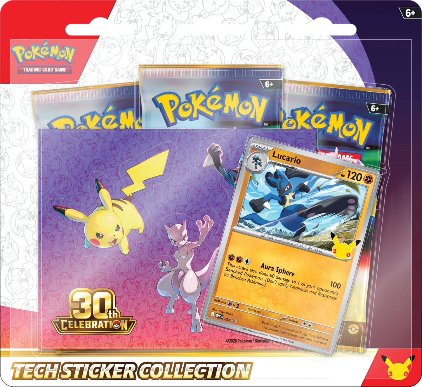 Pokémon TCG - 30th Celebration - Tech Sticker Collection (Pre-Order Sep 16 2026)