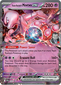 Pokémon TCG - Scarlet & Violet - Team Rocket's Mewtwo ex Box