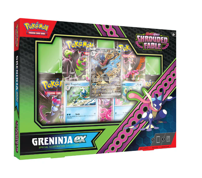 Pokémon TCG - Scarlet & Violet - Shrouded Fable - Greninja ex Special Illustration Collection