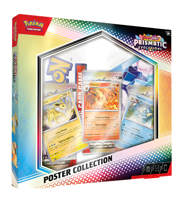 Pokémon TCG - Scarlet & Violet - Prismatic Evolutions - Poster Collection