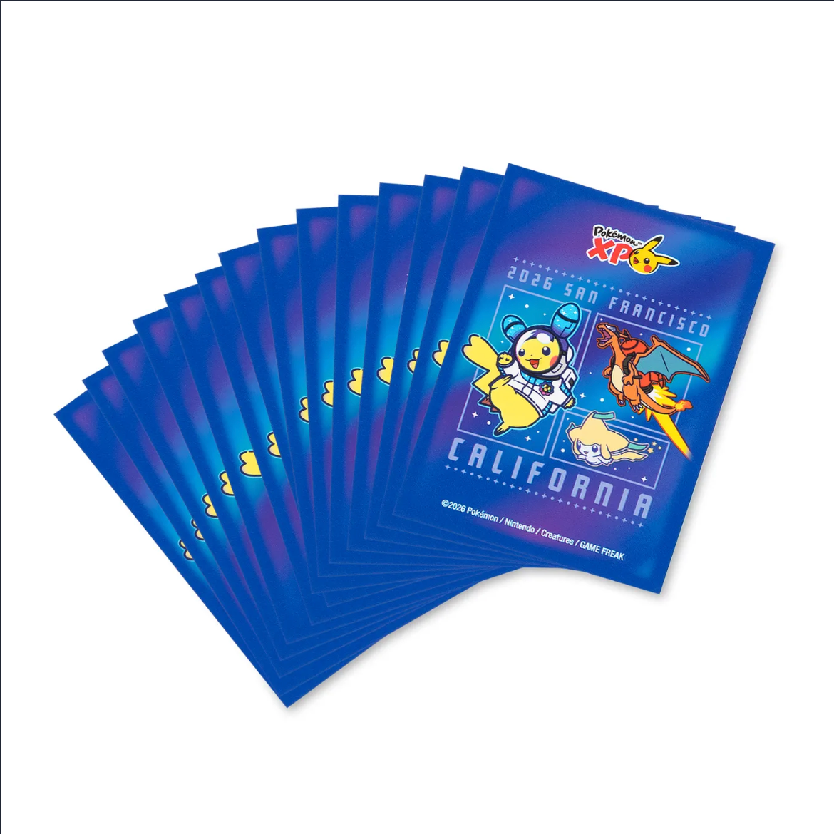 Pokemon 2026 Worlds Card Sleeves 65 count - XP