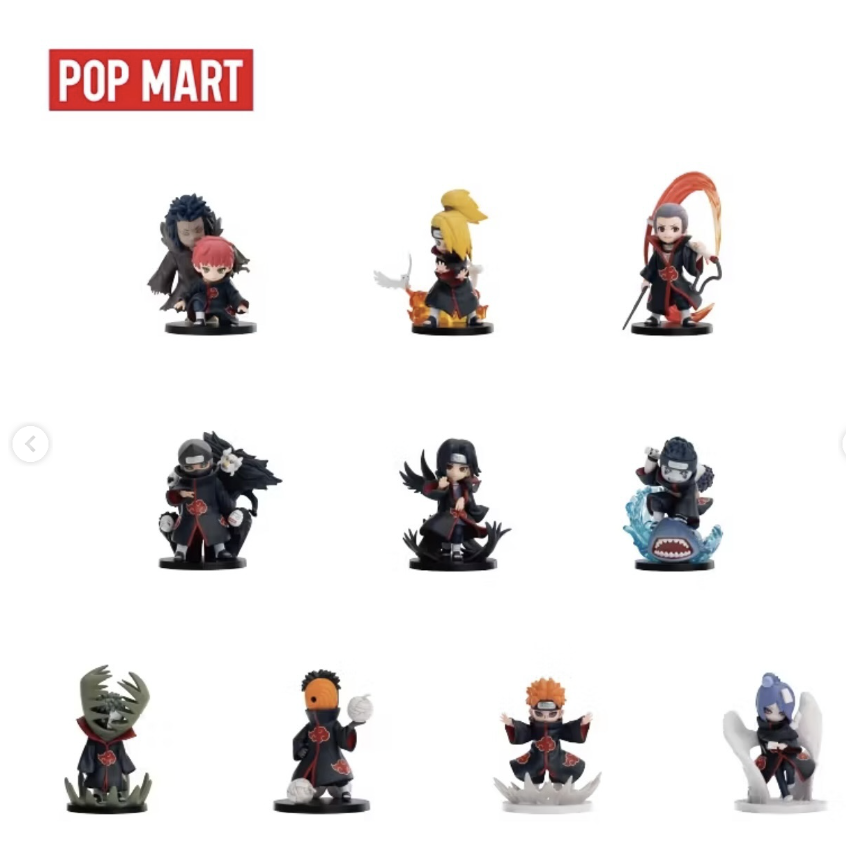 Naruto - Shippuden Series Battle Against Akatsuki Themed Figure (1 complete case)