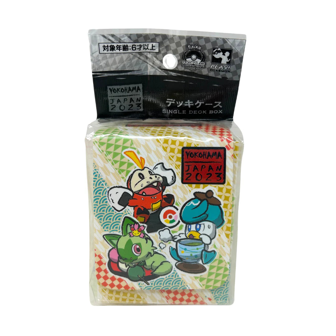 2023 Yokohama Pokemon World Championship Single Deck Box